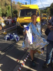 Jette Schønning gennemført Athen Marathon