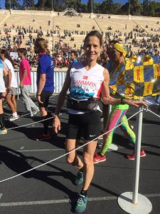 Jette Schønning gennemført Athen Marathon