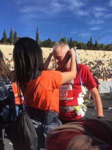 Svend Mosbech Madsen gennemført Athen Marathon