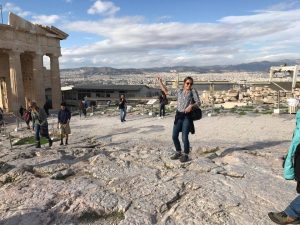 Jette Schønning ved Acropolis