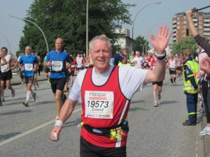 Svend Mosbech Madsen ude på ruten