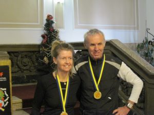 Marianne og Holger efter Torino Marathon