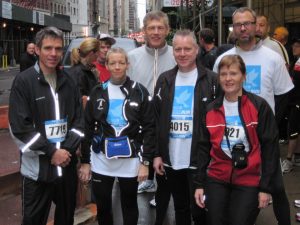 Grindsted Motion løbere klar til Friendship run - New York marathon