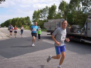 Hans ude på ruten i damatech løbet