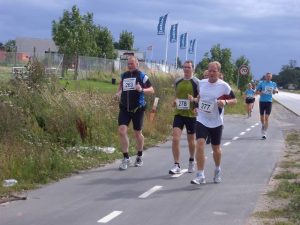 Poul Mikkelsen ude på ruten i damatech løbet